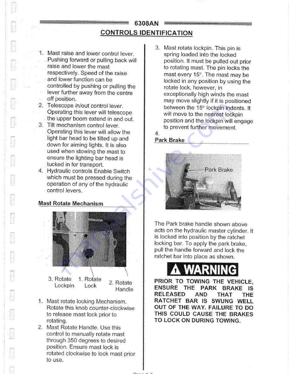 JLG 6308AN Manual Download Page 55