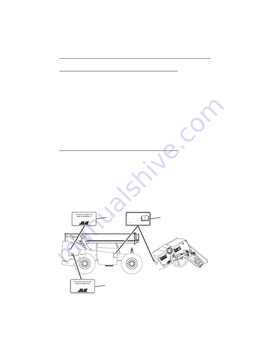 JLG Skytrak 6036 Operation & Safety Manual Download Page 6