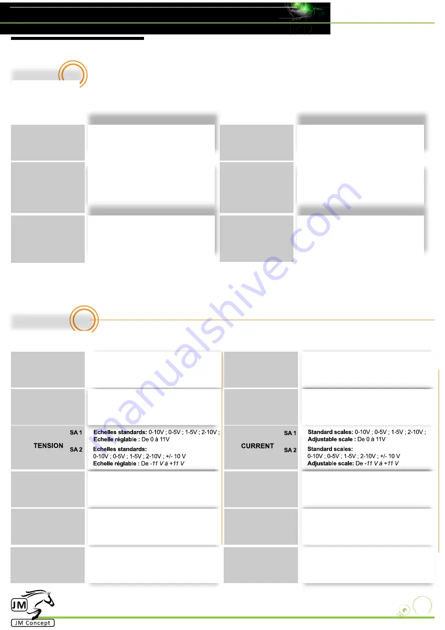 JM Concept Xalis 1000 User Manual Download Page 6