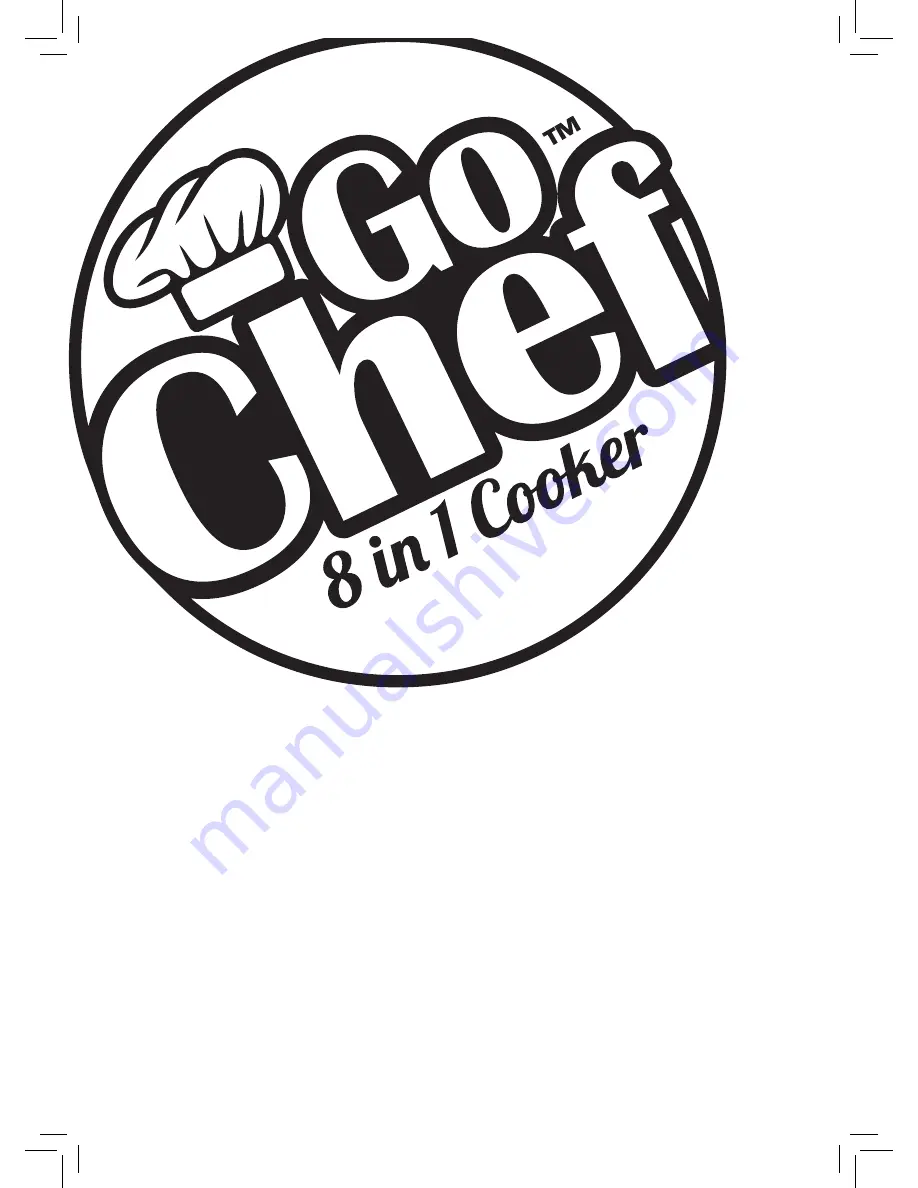 JML GoChef 8 in 1 Instructions & User'S Manual Download Page 1