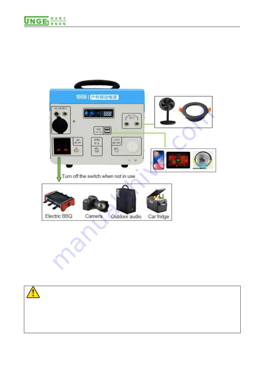 JNGE Power JN-BX1000/100-12 User Manual Download Page 8