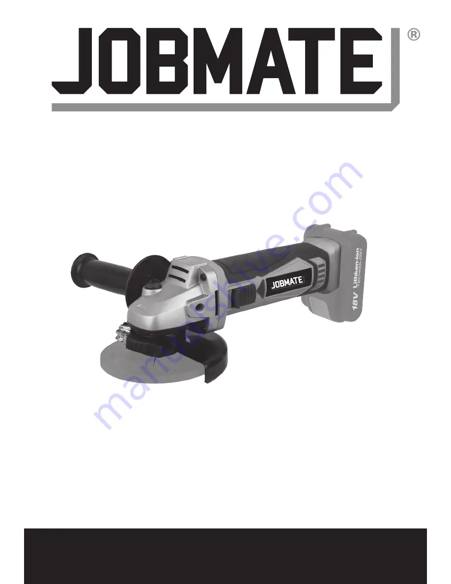 jobmate JMCGA18G.9 Safety And Operating Manual Download Page 1