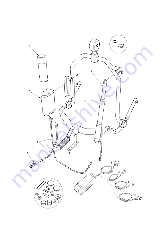 Joerns Oxford Adaptive Power Cradle Скачать руководство пользователя страница 12