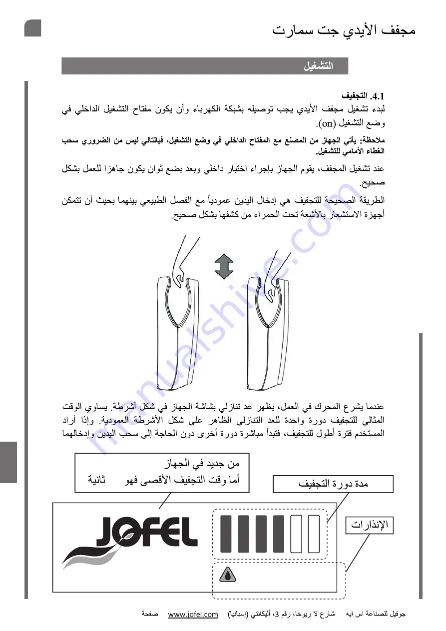 Jofel JET-SMART AA24050 Installation Manual Download Page 72