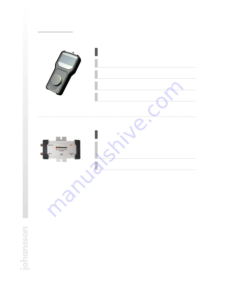 Johansson Super Profiler 6630 Installation Manual Download Page 10