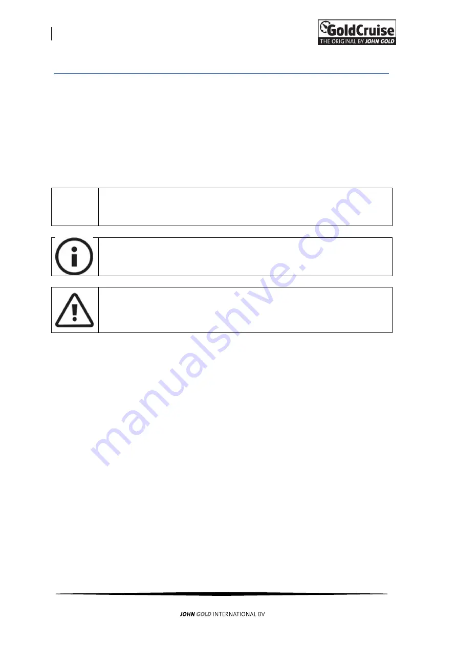 John Gold Gold Cruuse Cruisecontrol GC90 Installation Manual Download Page 3