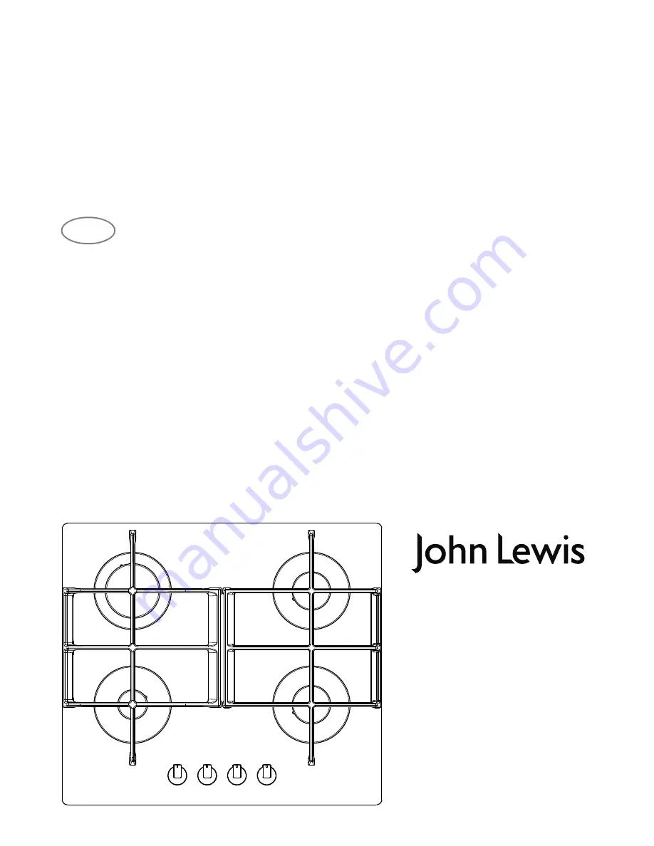 John Lewis JLBIGGH605 Скачать руководство пользователя страница 1