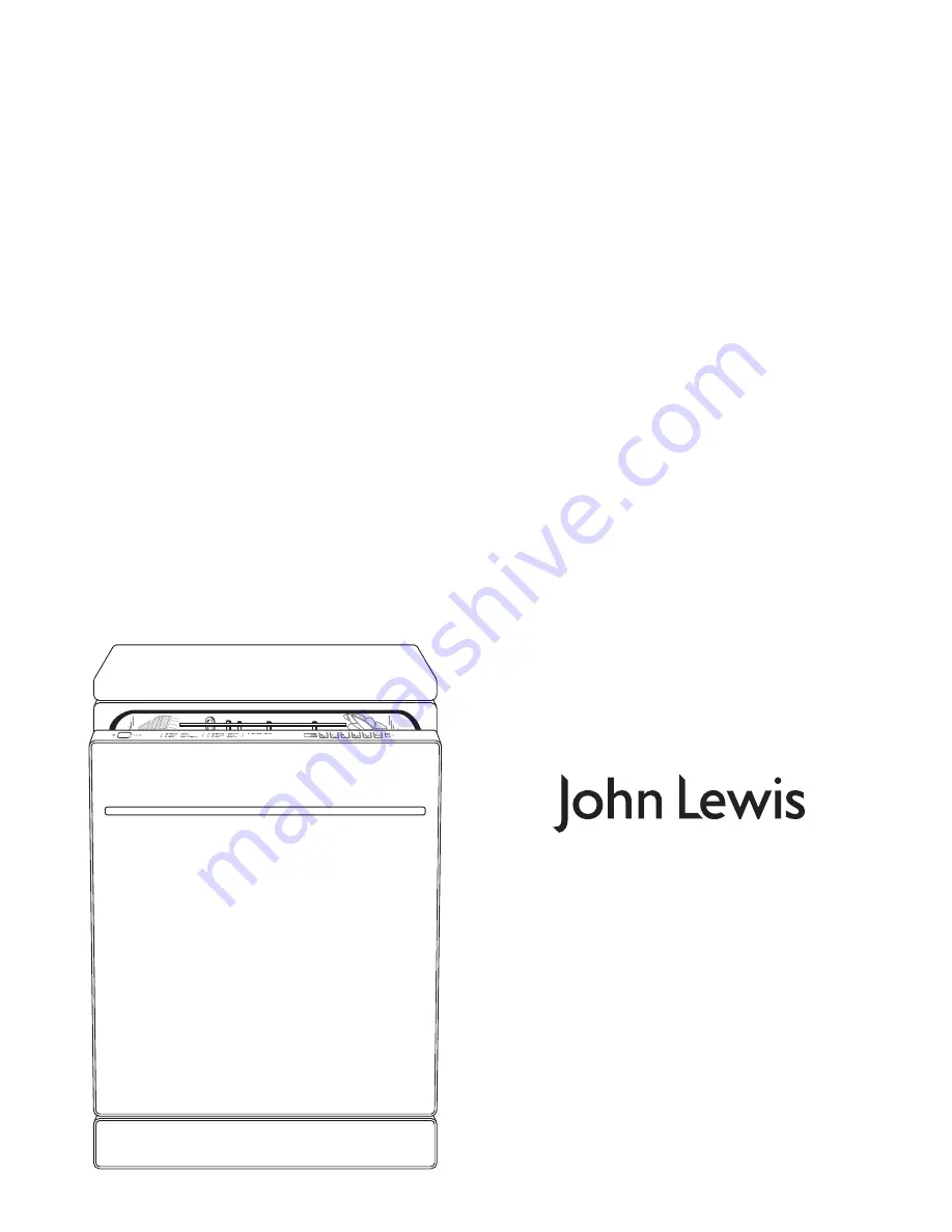 John Lewis JLDW 1225 Скачать руководство пользователя страница 1