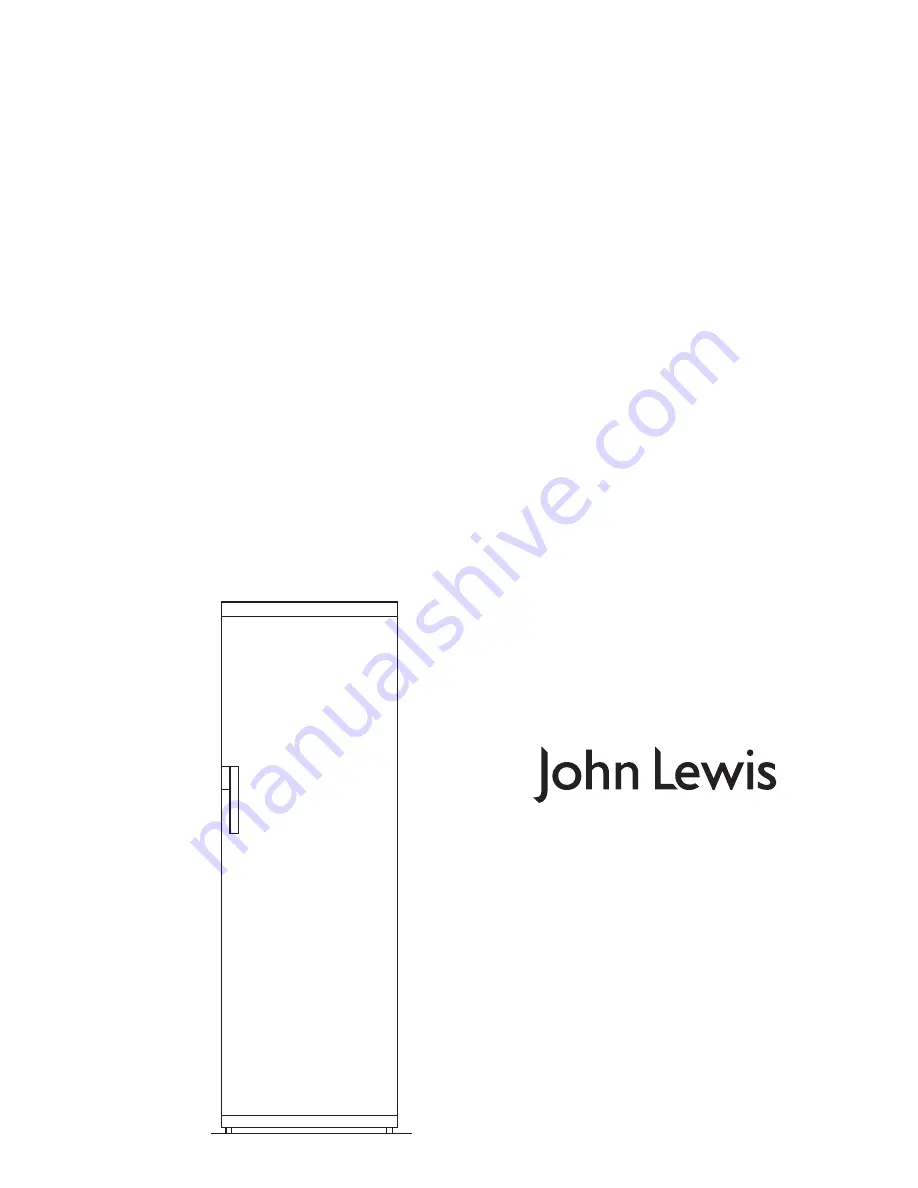 John Lewis JLFZW1604 Instruction Manual Download Page 1