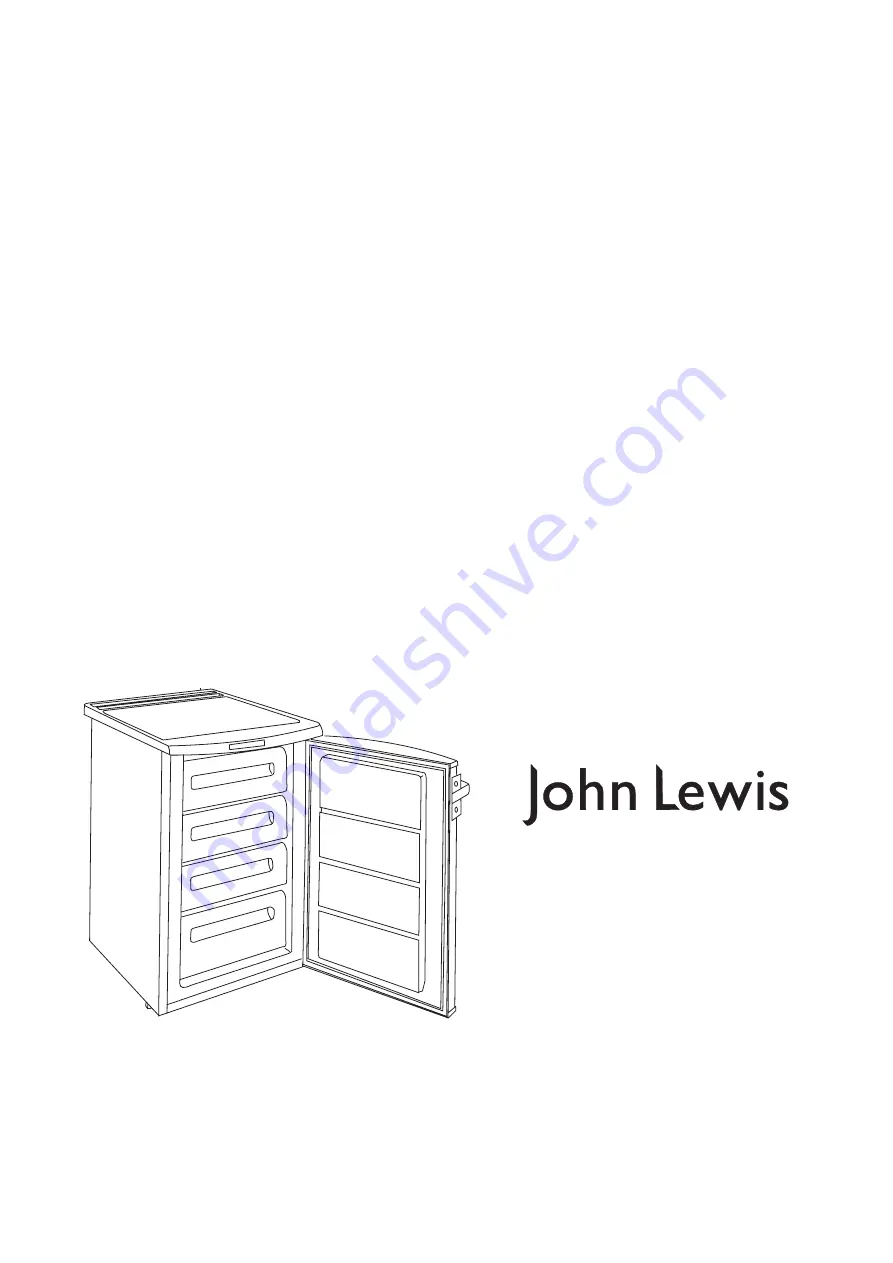 John Lewis JLUCFZS6008 Скачать руководство пользователя страница 1