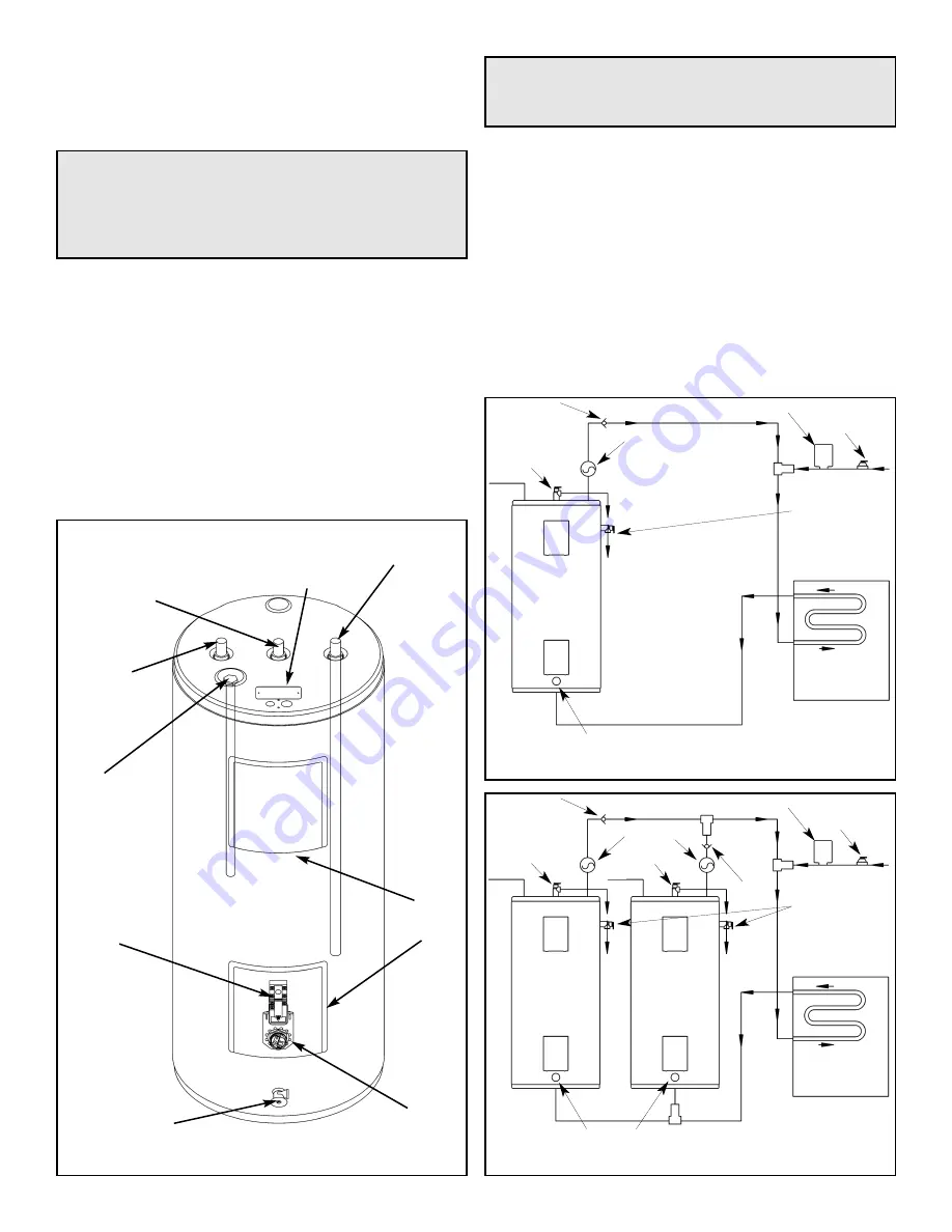 John Wood STORAGE BOOSTER TANK Скачать руководство пользователя страница 3