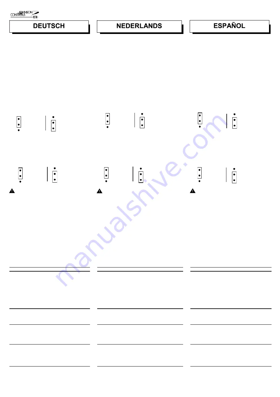 Johnson Controls CR-NDT150-1 Manual Download Page 18