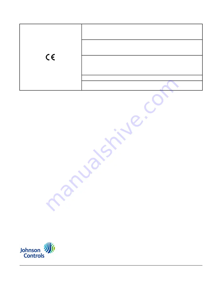 Johnson Controls FX-PCX4711 Series Скачать руководство пользователя страница 22