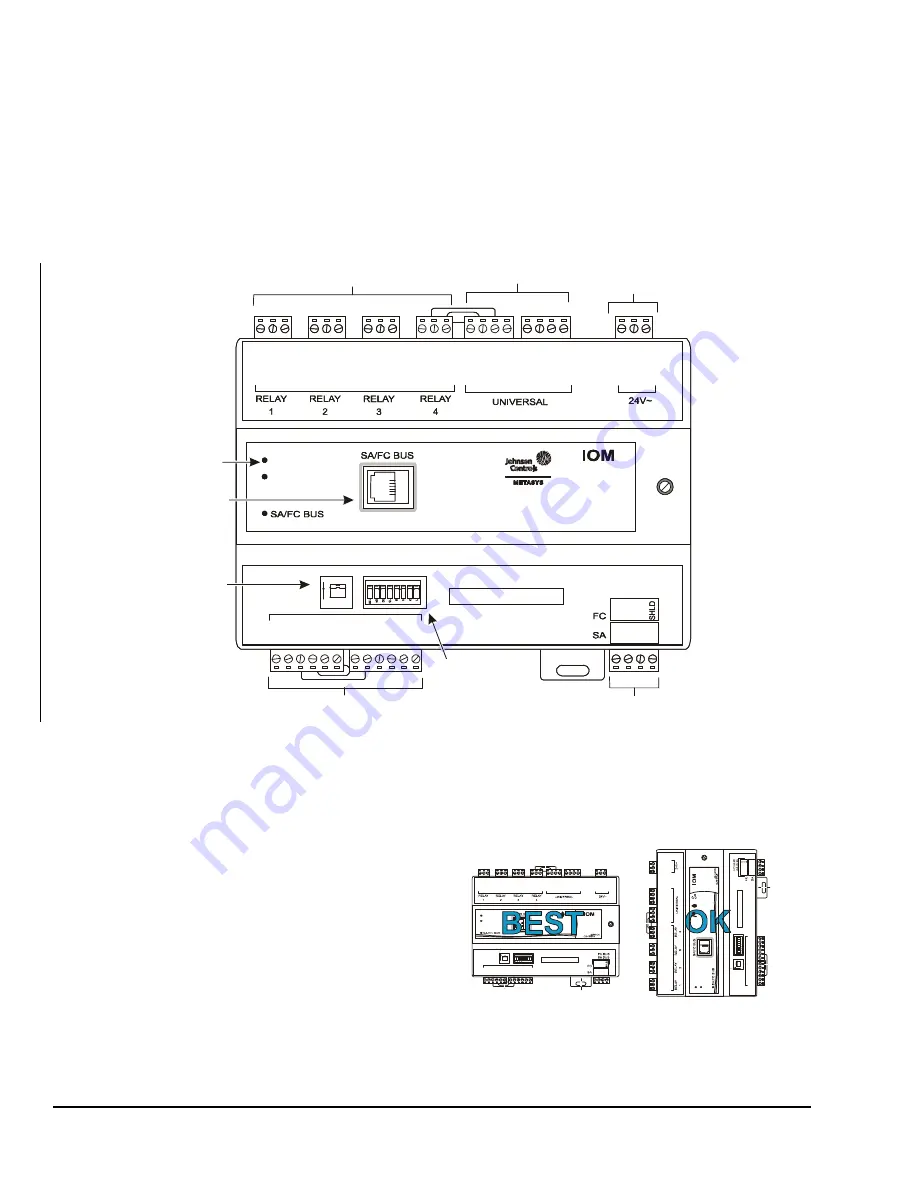 Johnson Controls IOM2710 Installation Instructions Manual Download Page 2