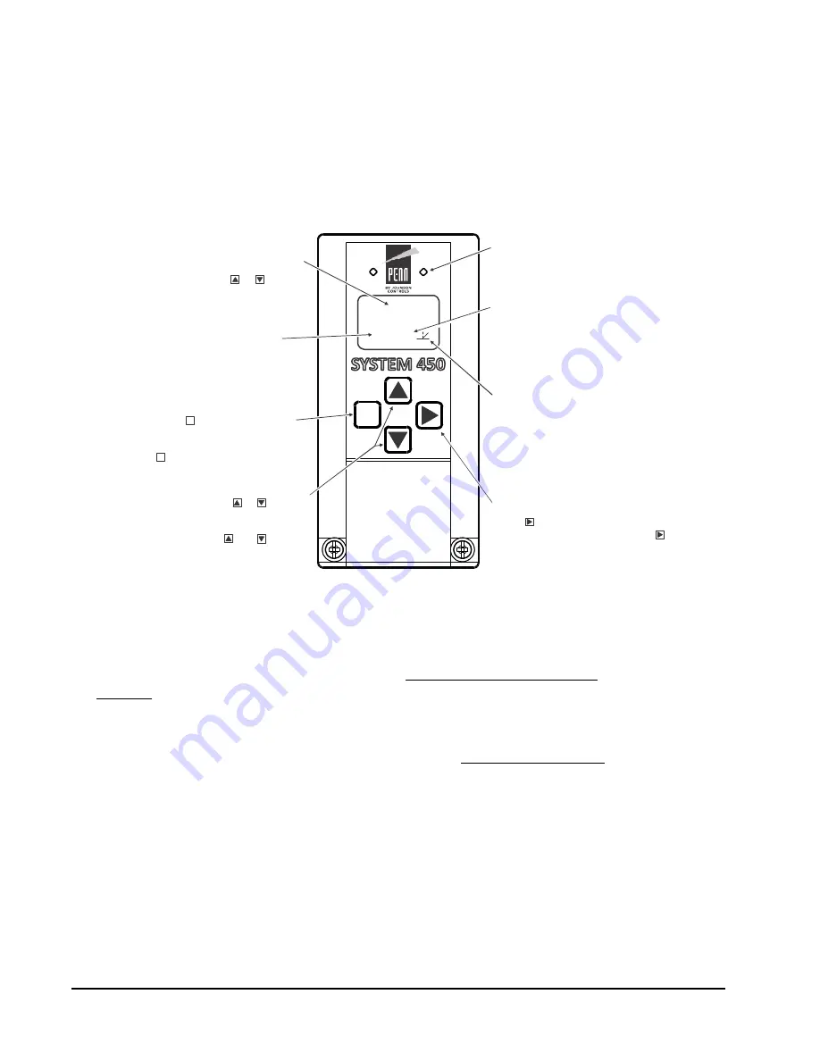 Johnson Controls Penn System 450 Series Technical Bulletin Download Page 10