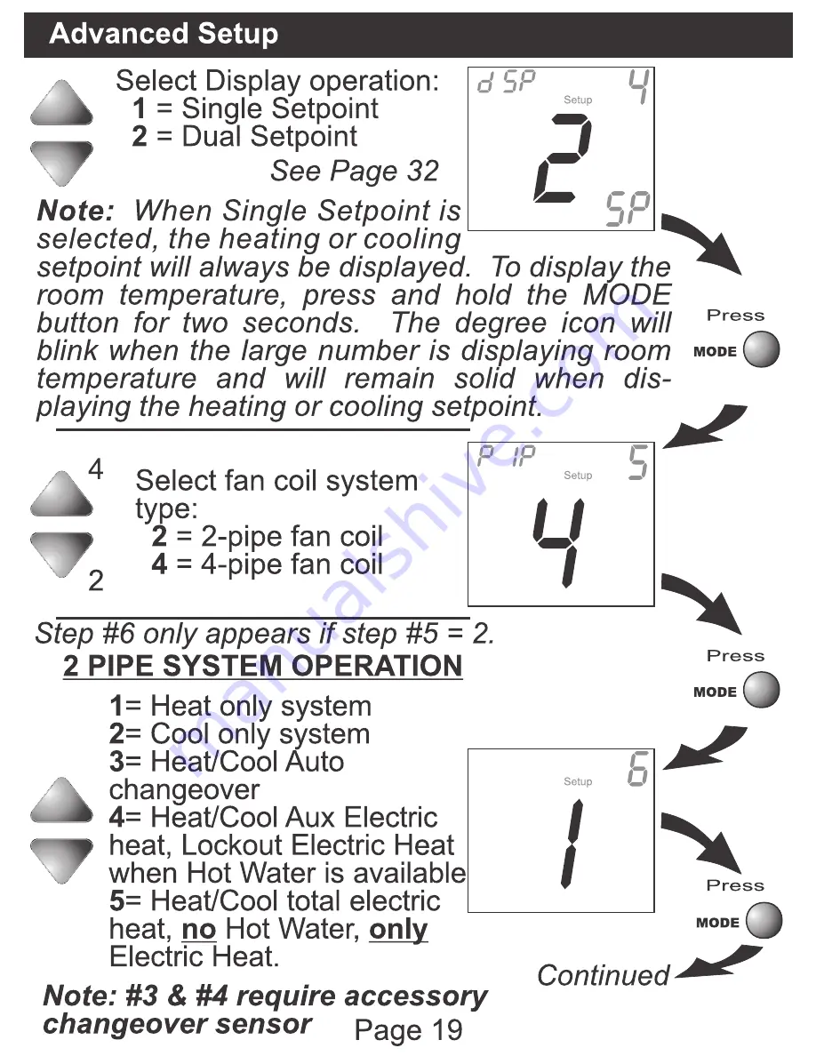 Johnson Controls T701DFP-4 Owner'S Manual Download Page 20