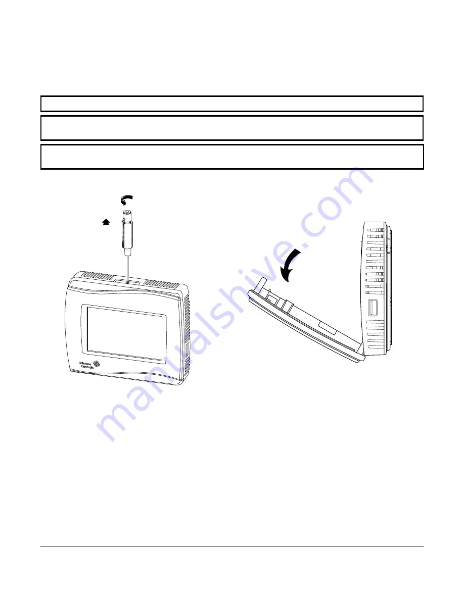 Johnson Controls TEC3330 Series Installation Instructions Manual Download Page 3