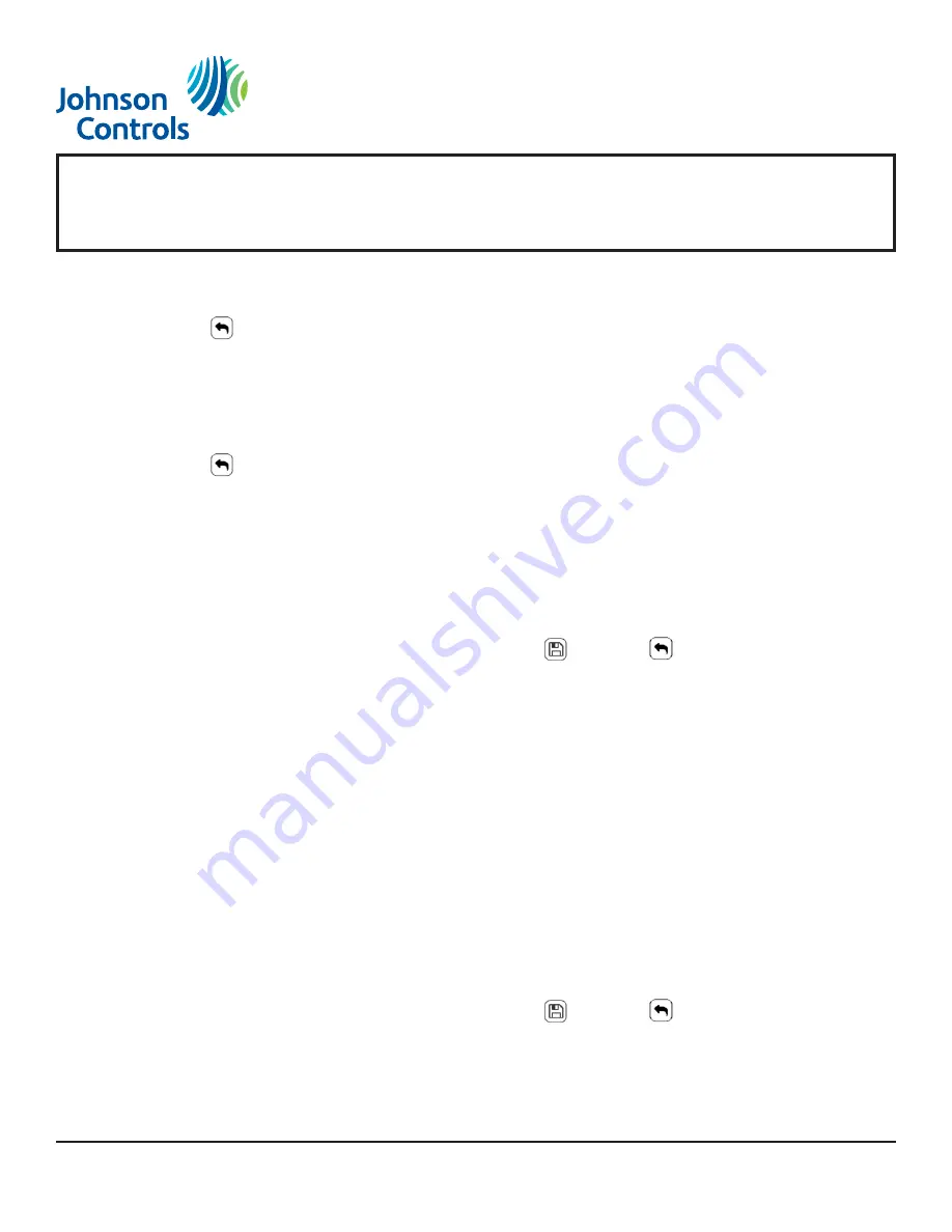 Johnson Controls TEC3620 Series Скачать руководство пользователя страница 15