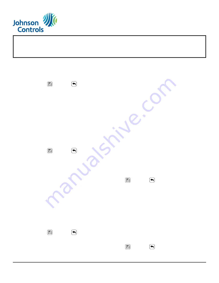 Johnson Controls TEC3620 Series Скачать руководство пользователя страница 16