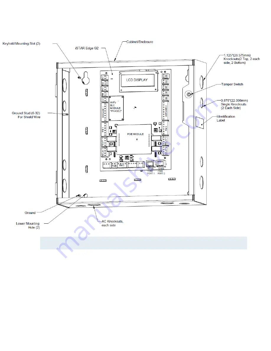 Johnson Controls tyco iSTAR Edge G2 Скачать руководство пользователя страница 8