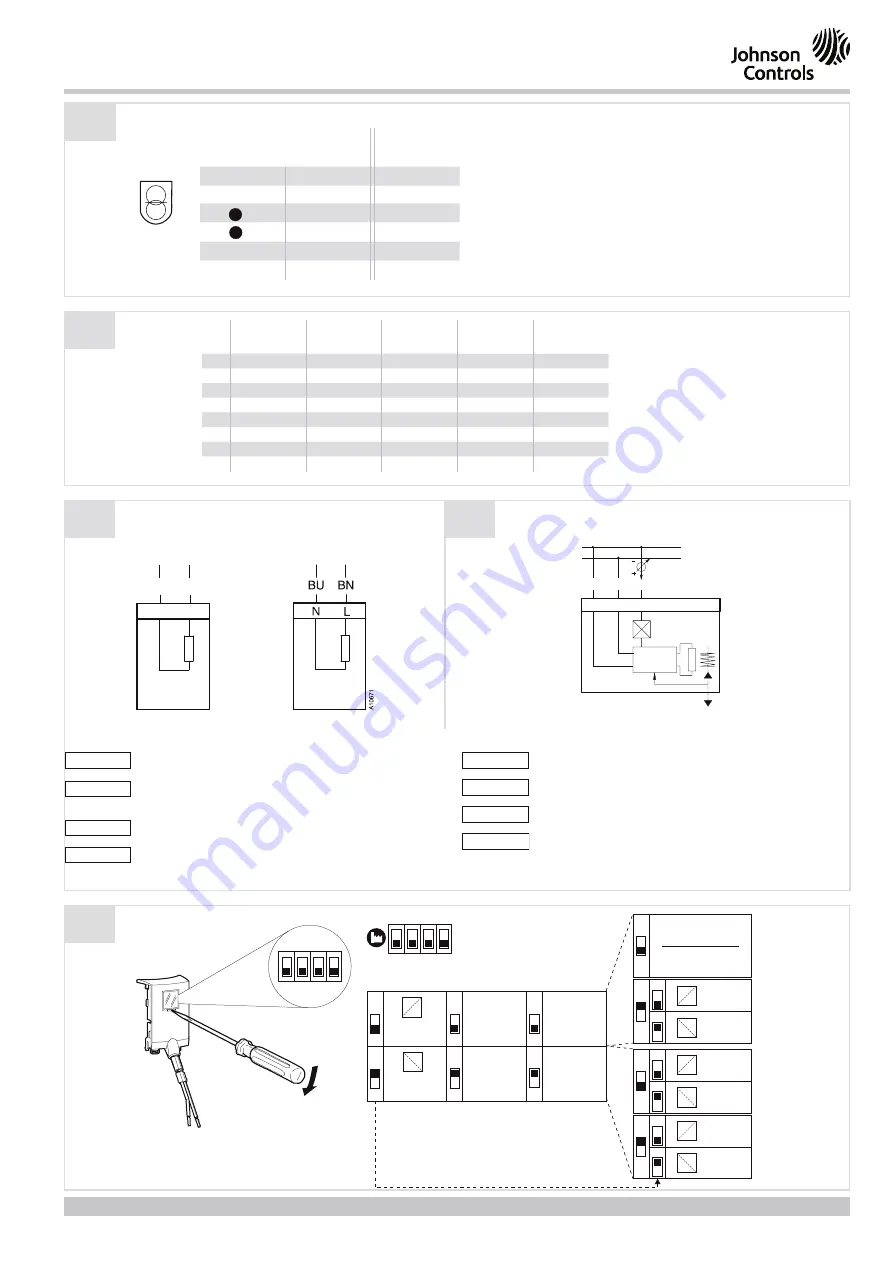 Johnson Controls VA-707 Series Fitting Instructions Download Page 3