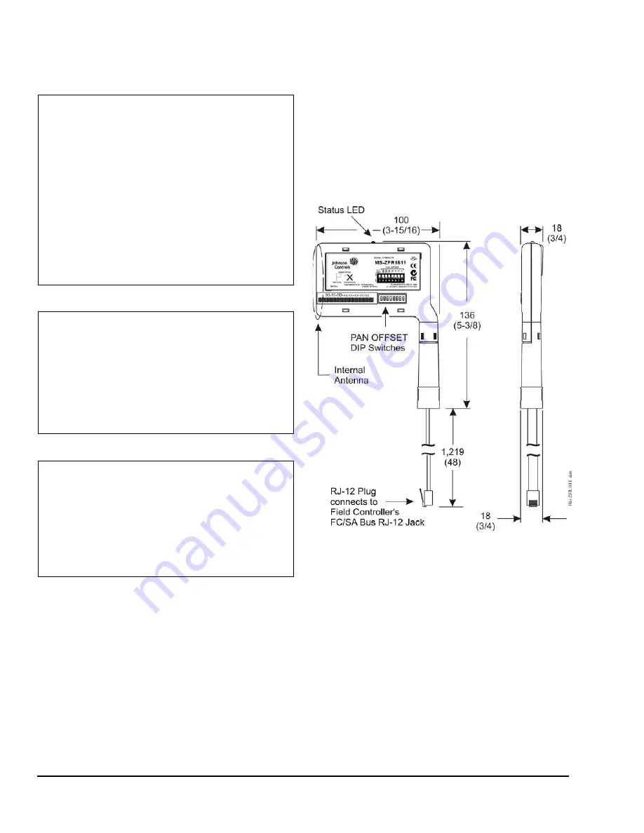 Johnson Controls ZFR1811 Скачать руководство пользователя страница 2