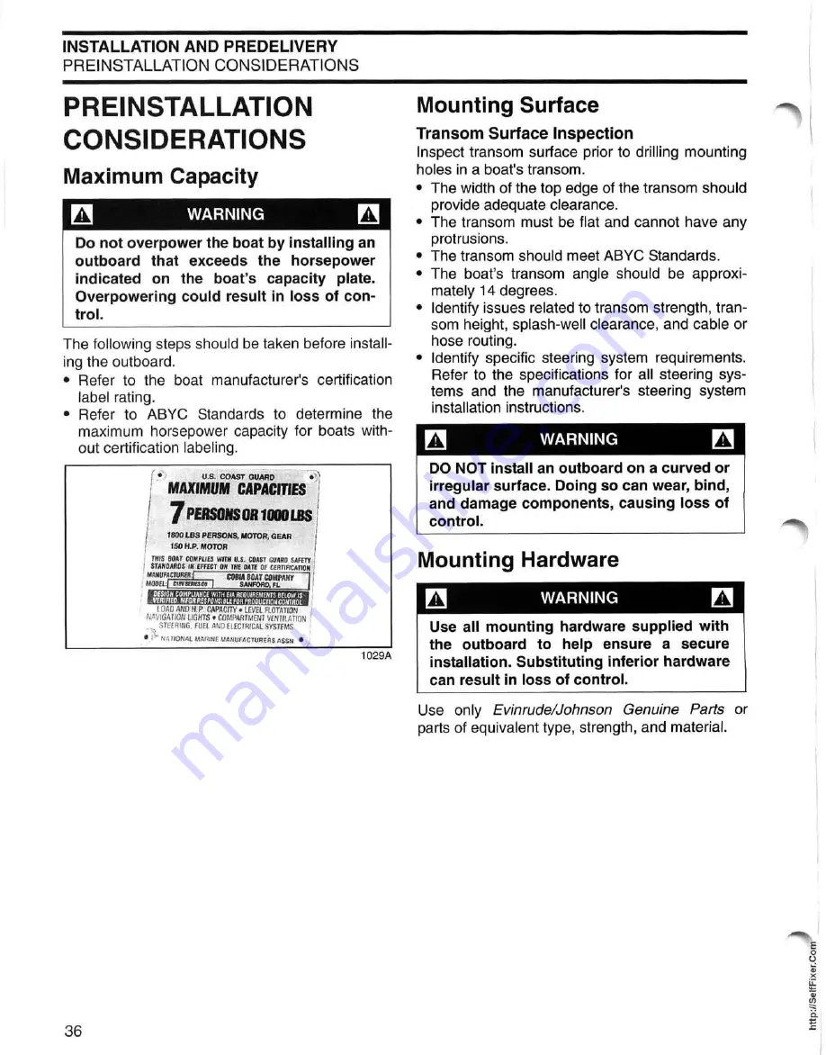 Johnson 15 2004 Service Manual Download Page 37