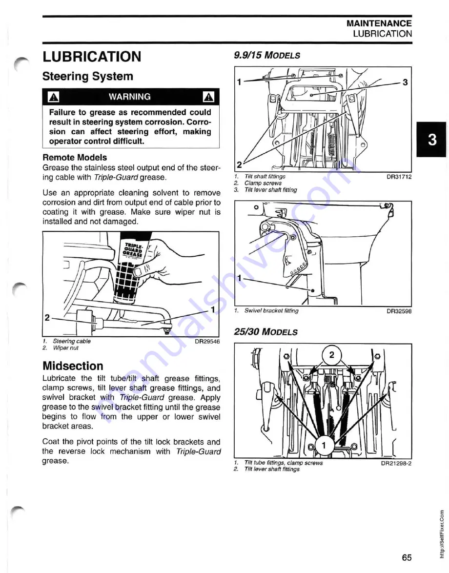 Johnson 15 2004 Service Manual Download Page 66