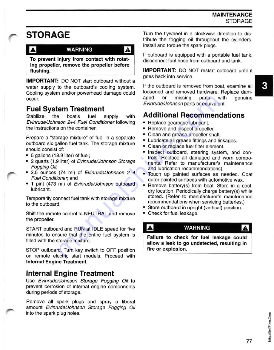 Johnson 15 2004 Service Manual Download Page 78