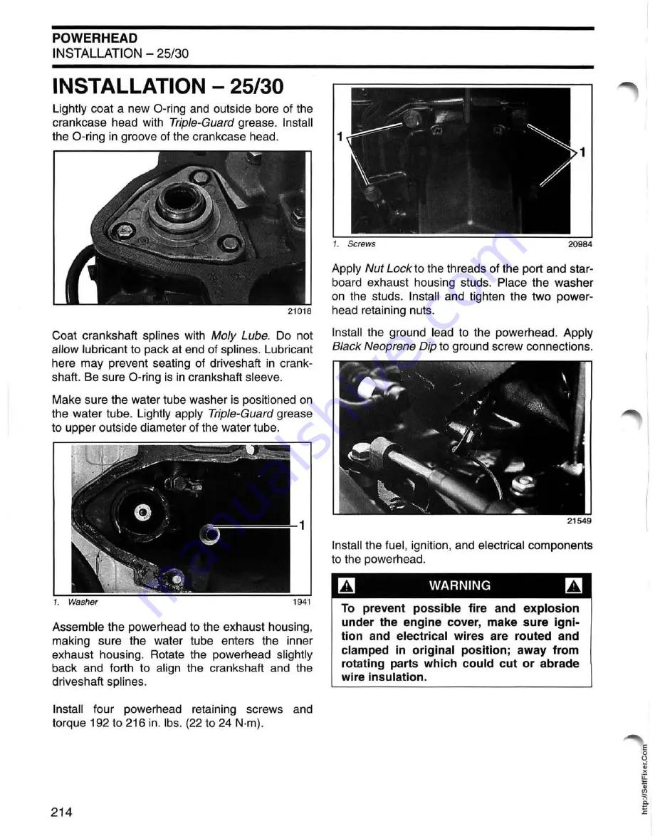 Johnson 15 2004 Service Manual Download Page 215