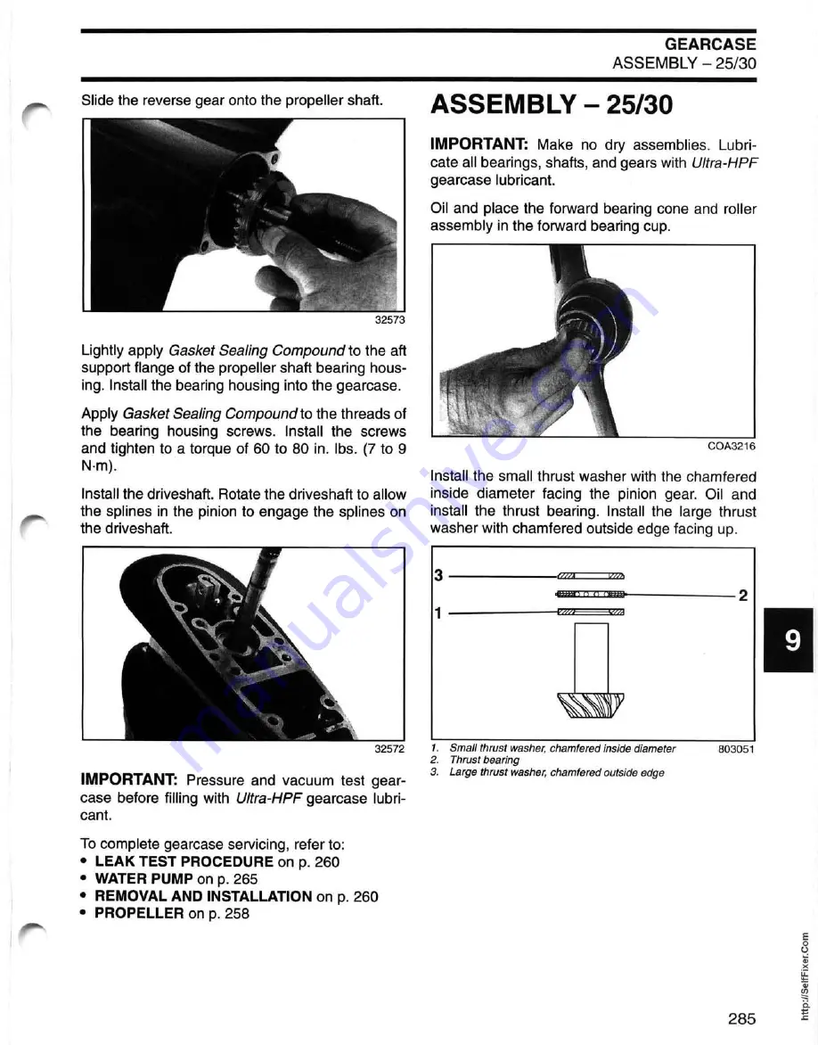 Johnson 15 2004 Service Manual Download Page 286