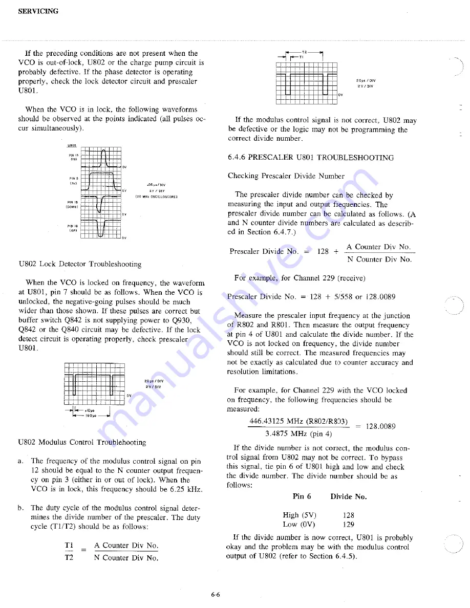 Johnson LTR 8640 Service Manual Download Page 53