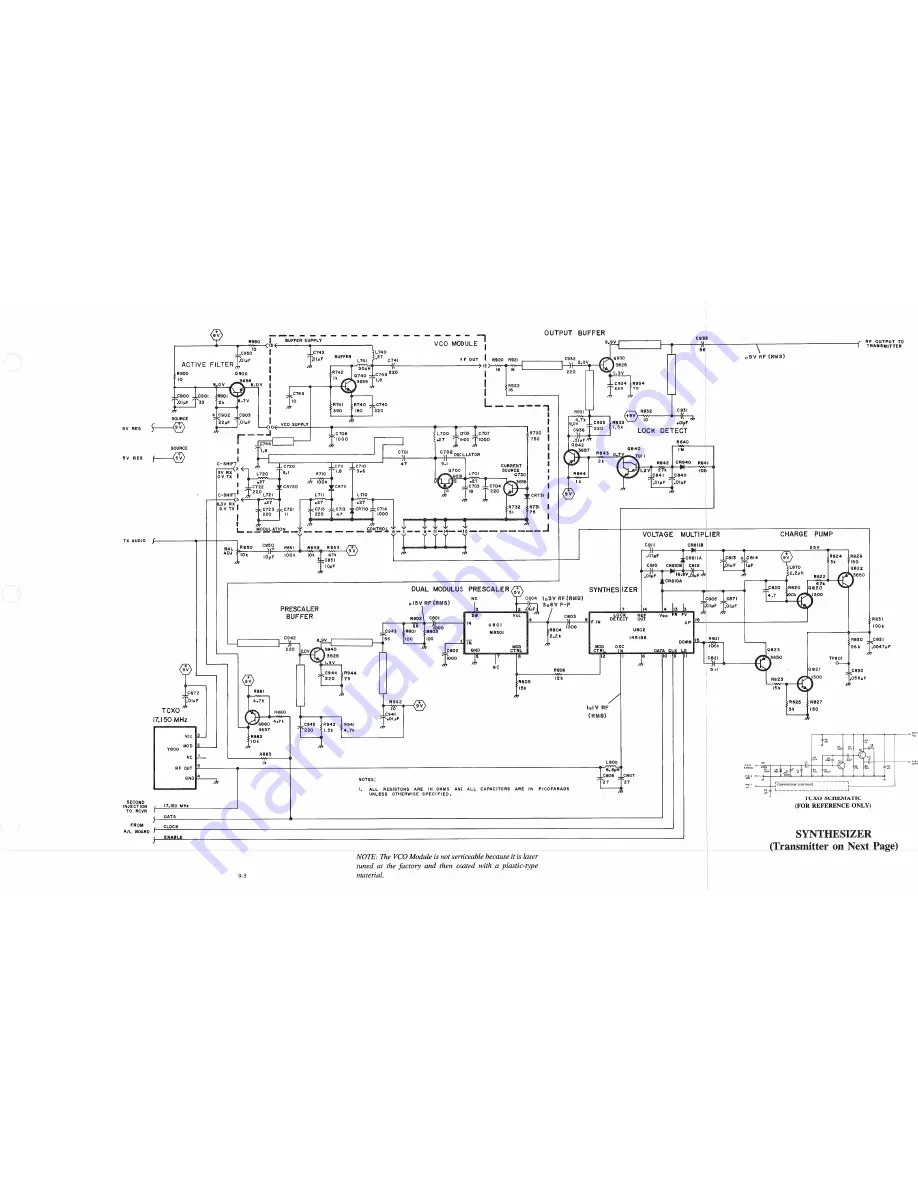 Johnson LTR 8640 Service Manual Download Page 78