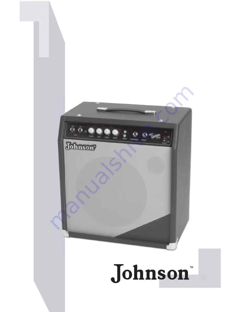 Johnson Vintage B70 Instruction Manual Download Page 1