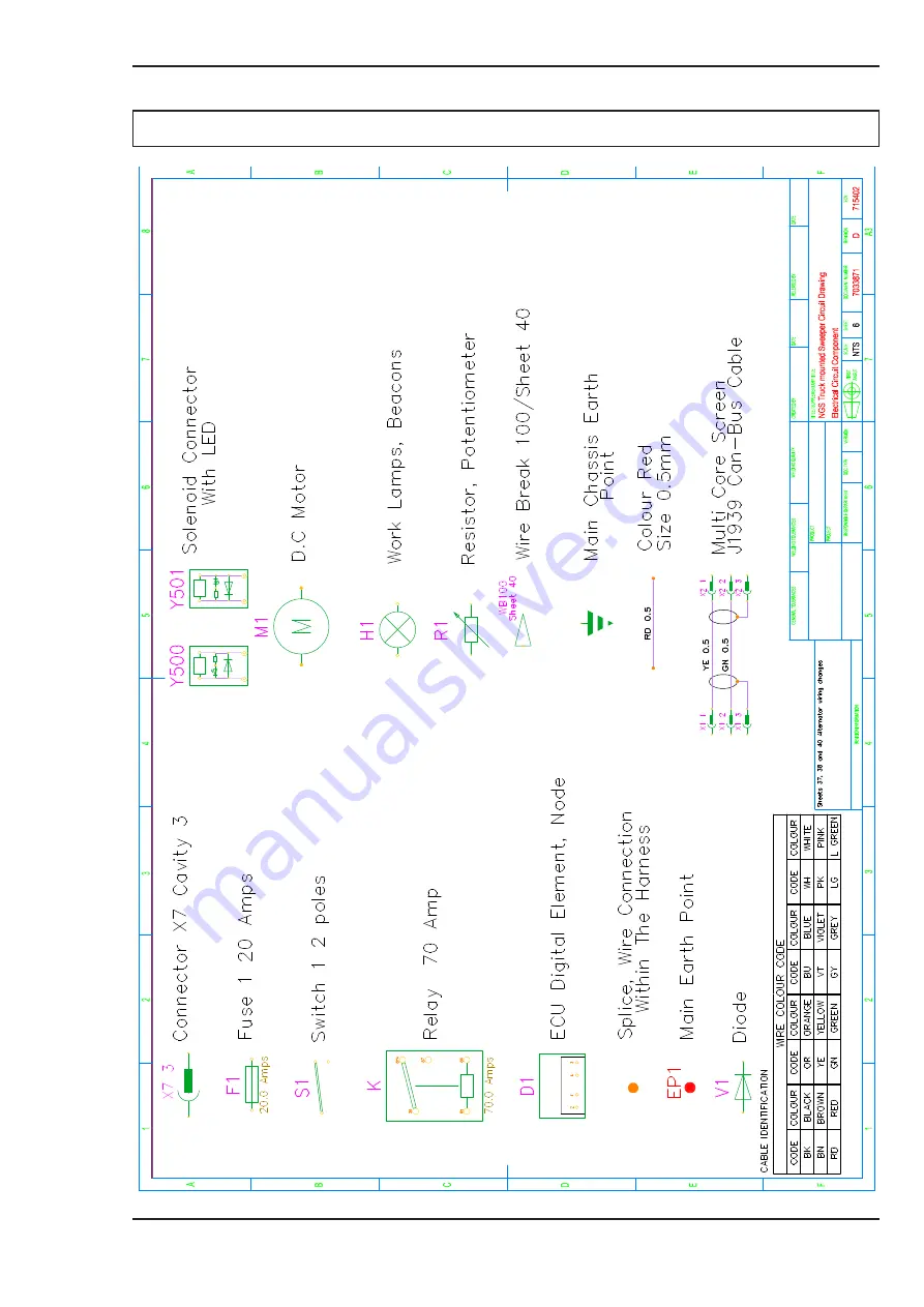 Johnston VS501 Maintenance Section Download Page 59