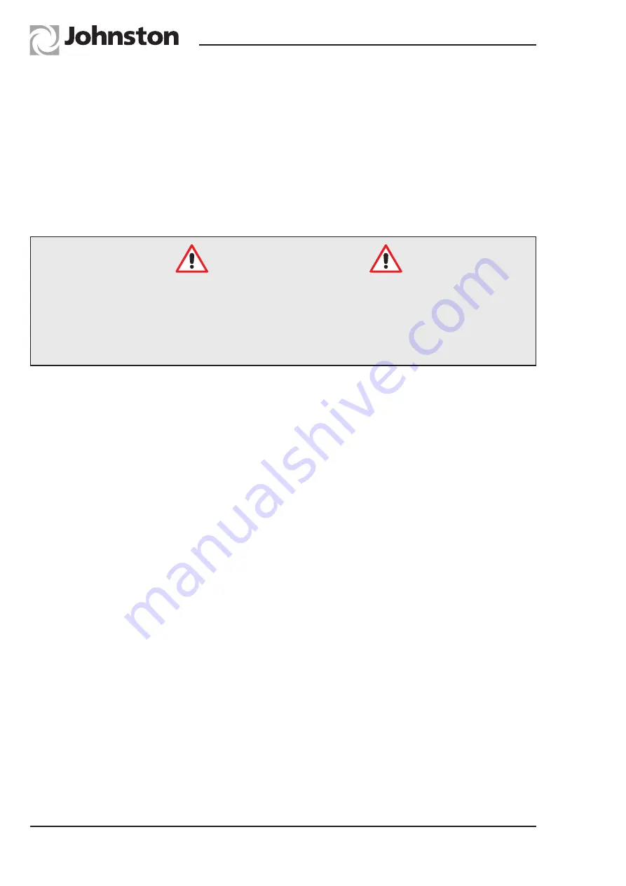 Johnston VS501 Maintenance Section Download Page 140