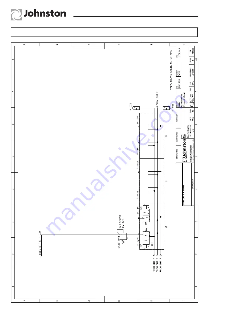 Johnston VS501 Maintenance Section Download Page 152