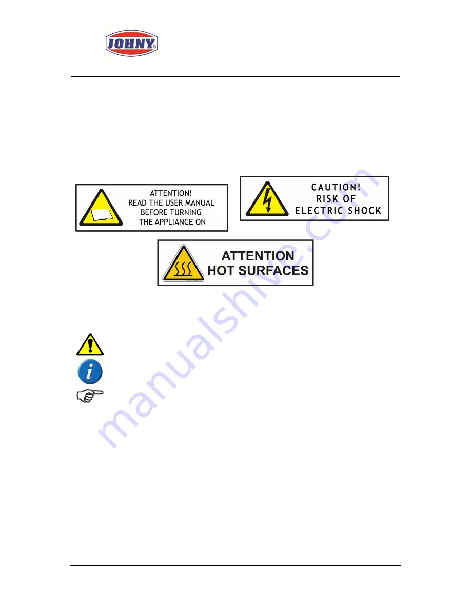 Johny AK/8-5 Operation & Maintenance Manual Download Page 6