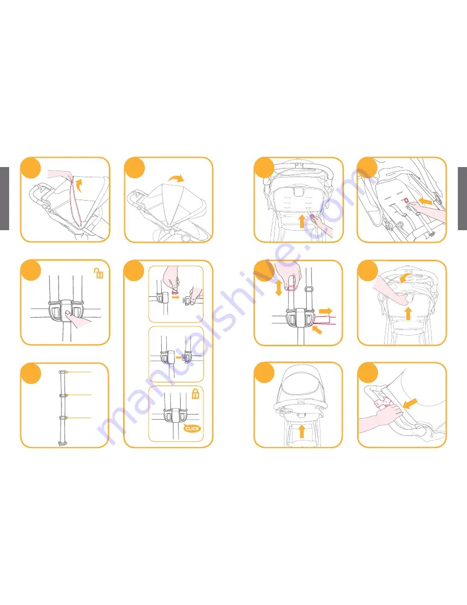 Joie Crosster Instruction Manual Download Page 4