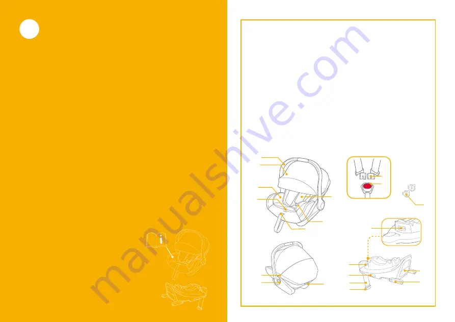 Joie I-Level Recline Instruction Manual Download Page 54