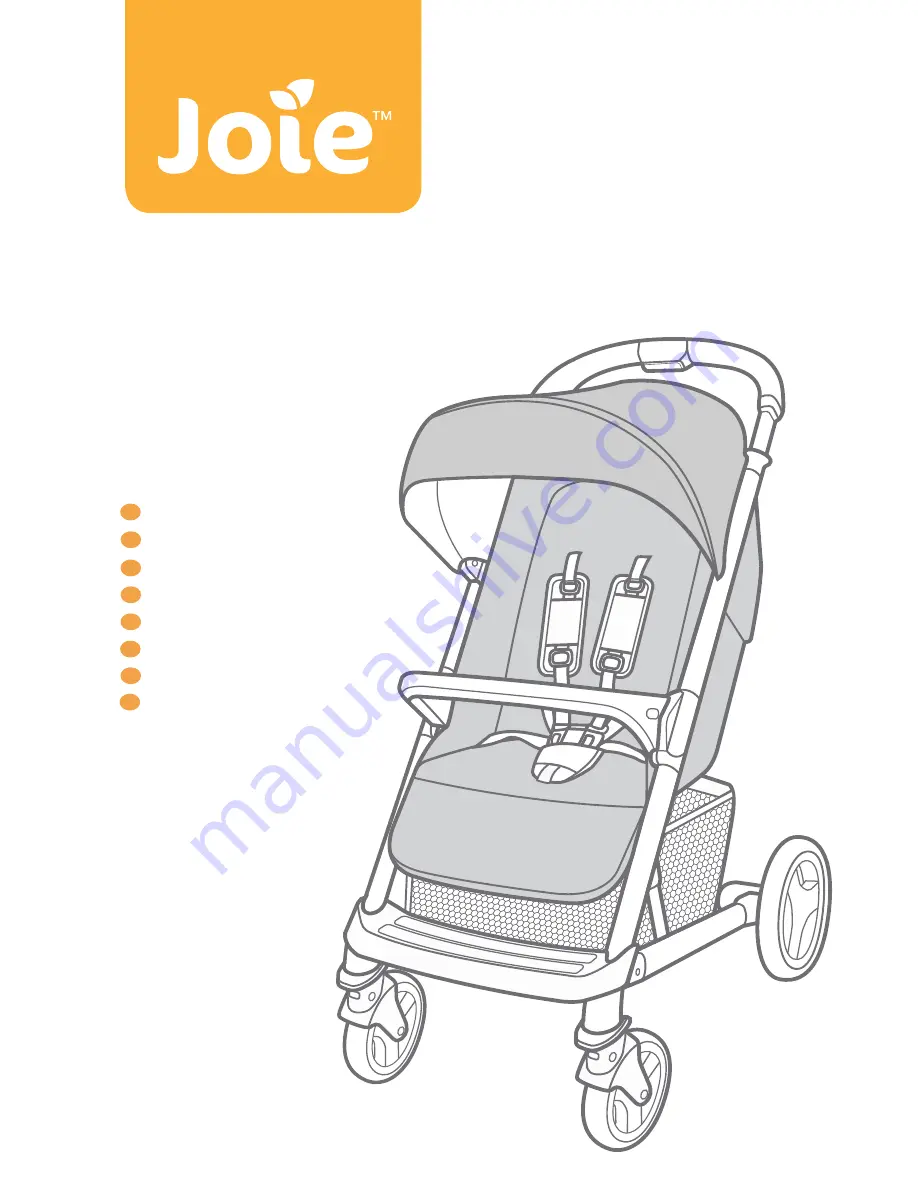 Joie kixx Instruction Manual Download Page 1