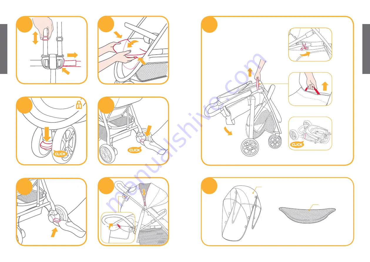 Joie Litetrax S1112 Instruction Manual Download Page 5