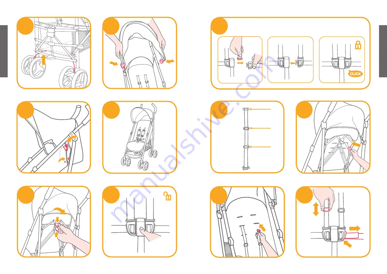 Joie nitro S1036 Instruction Manual Download Page 4