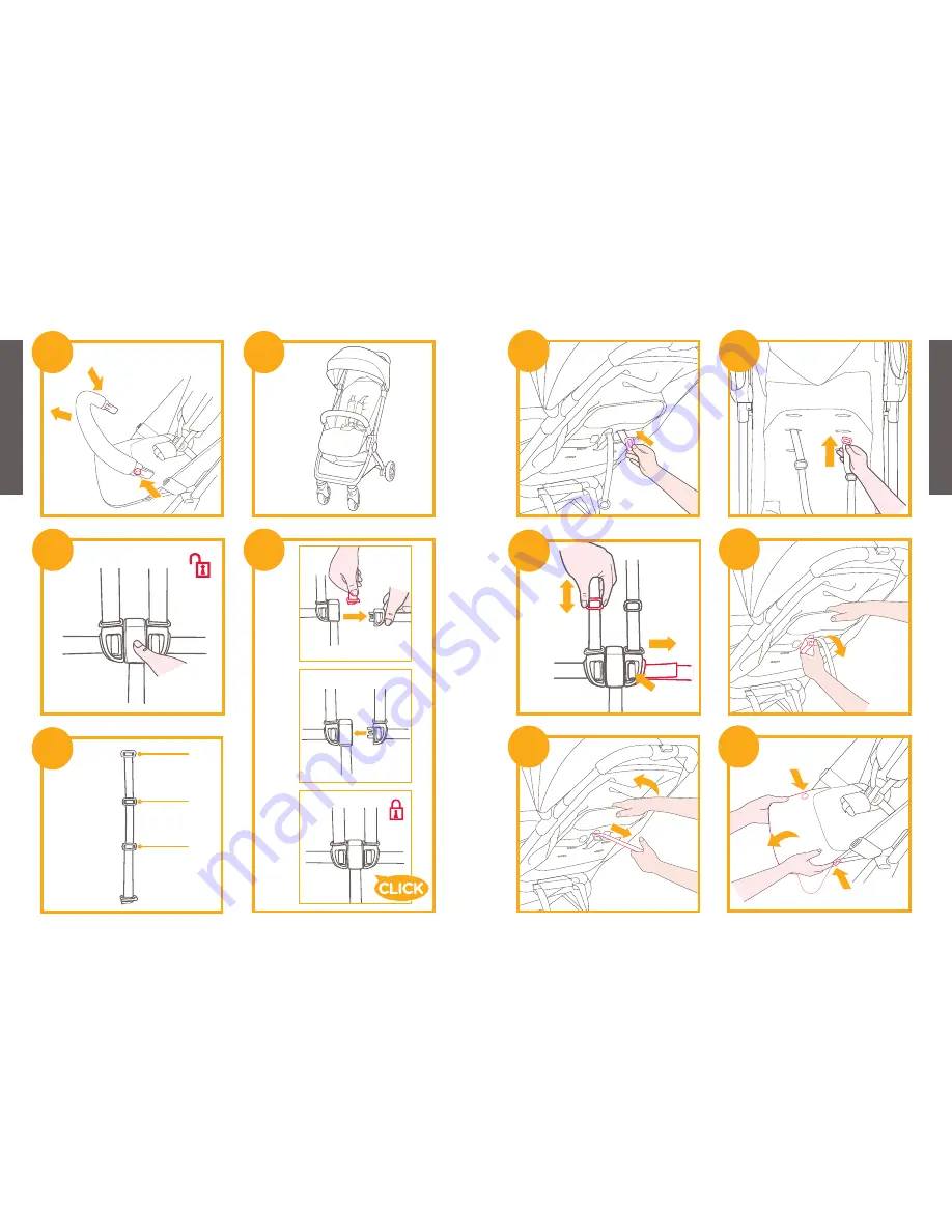 Joie Pact flex signature Instruction Manual Download Page 3