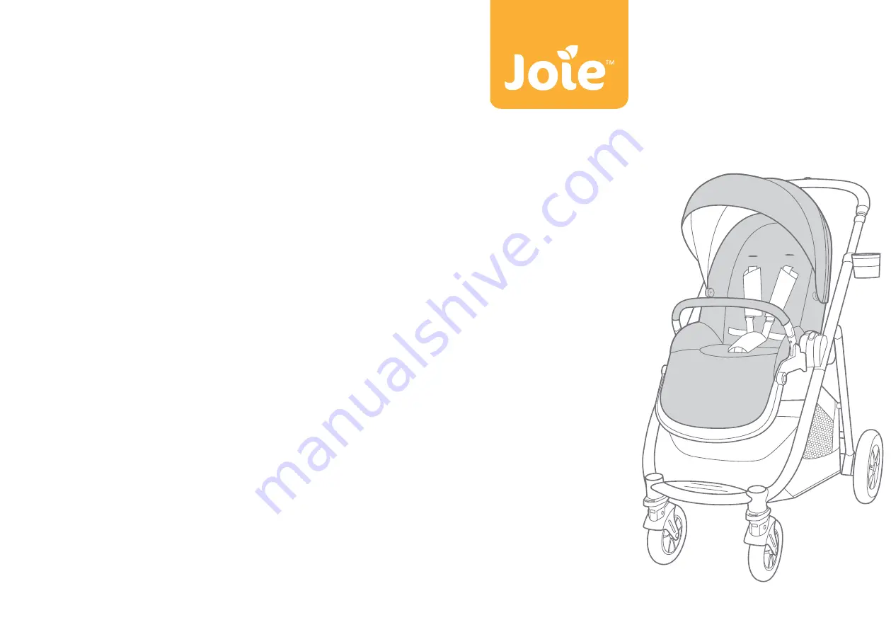 Joie versatrax E Instruction Manual Download Page 17