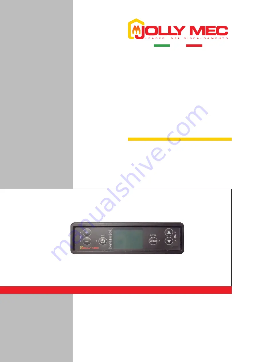 Jolly Mec Control Display Скачать руководство пользователя страница 1