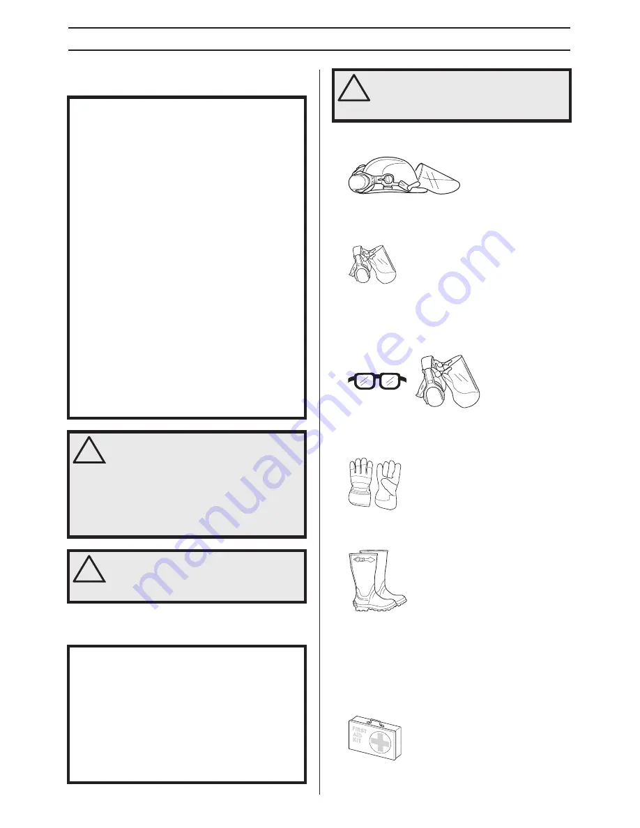 Jonsered BC2043 Operator'S Manual Download Page 6