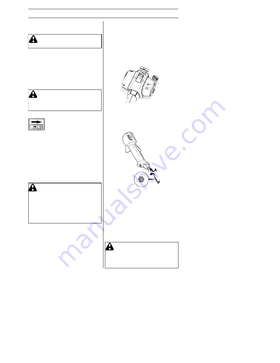 Jonsered CC2128 Operator'S Manual Download Page 23