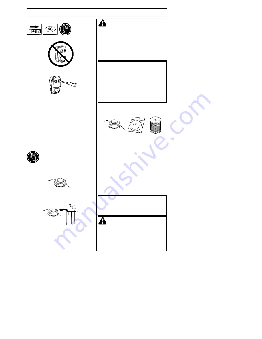 Jonsered GC 2128 Operator'S Manual Download Page 6