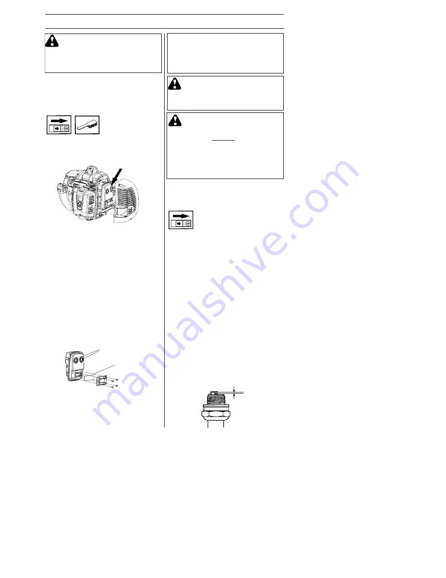 Jonsered GC 2128 Operator'S Manual Download Page 16